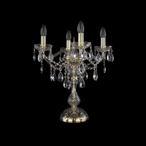 Bohemia Ivele Crystal Настольный светильник Bohemia 1415L/4/141-47 G