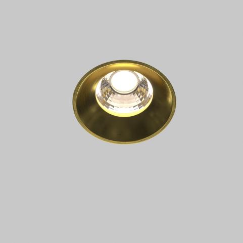 Точечный светильник Maytoni Technical Downlight 4000K Round DL058-12W4K-TRS-BS