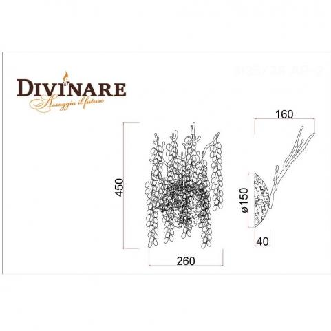 Бра Divinare Salice 3135/26 AP-2