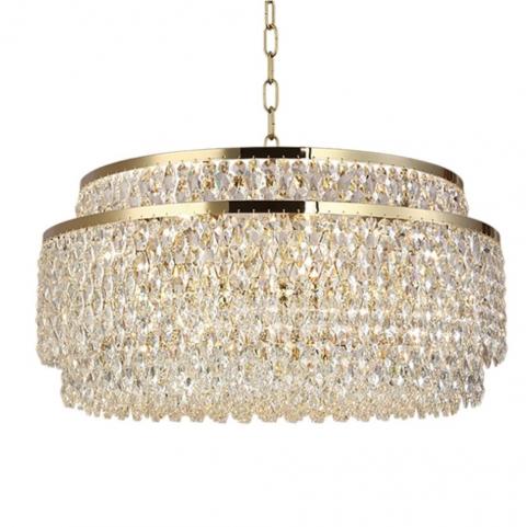 Подвесной светильник Newport Tiffany 8530/80 C gold polished