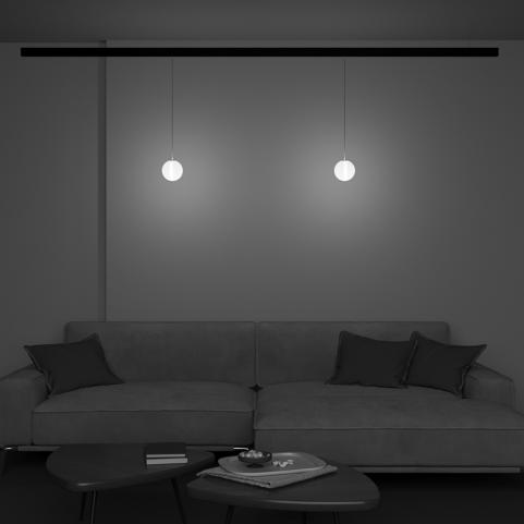 Трековый подвесной светильник Maytoni Luna Exility 4000K TR039-4-5WTW-DD-B