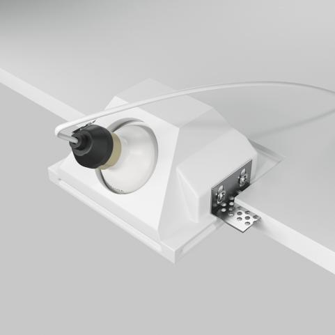 Точечный светильник Maytoni Technical Downlight Gyps Modern DL001-WW-01-W