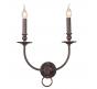 Бра Crystal Lux SUERTE BROWN AP2