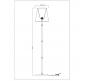 Торшер Arte Lamp Kensington A4098PN-1CC