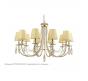 Люстра Crystal Lux VICTORIA SP10 GOLD/AMBER