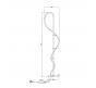 Торшер Arte Lamp Klimt A2850PN-35BK