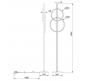 Торшер Arte Lamp Fluido A3913PN-24BK