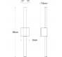Настенный уличный светильник Arte Lamp Calamaro  A5191AL-2BK