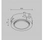 Точечный светильник Maytoni Technical Downlight Intro DL019-GX53-W