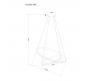 Светильник подвесной Arte Lamp Meridiana A2198SP-2WH
