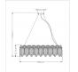 Светильник подвесной Arte Lamp Evie A4052SP-12SG
