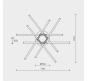 Потолочный светильник Modelight MDL.9374 3000-6000K с пультом MDL.9374.600CL WH